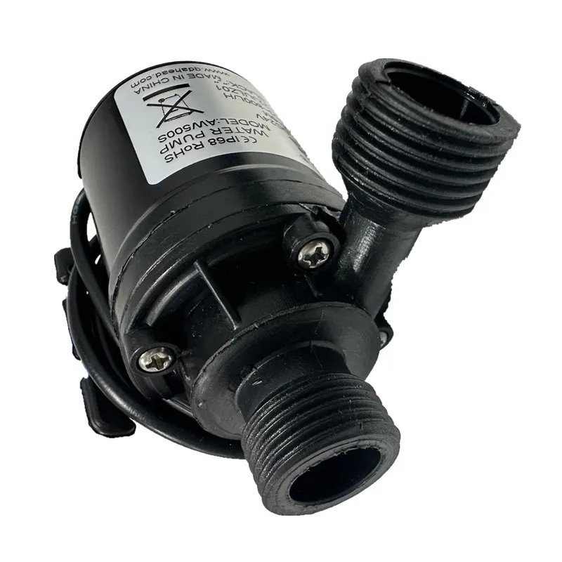 Purchase limit 1 piece Water Pump 12v High Pressure Ultra Quiet Solar DC 24V Lift 5M 800L/H Brushless Motor Submersible Water Pumps Quick Break Joint