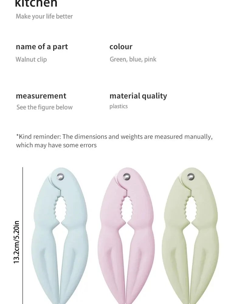 Creative Crab Crackers Sheller Home Convenient To Eat Crab Tools Walnut Nut Sheller Multifunctional Kitchen Seafood Tools