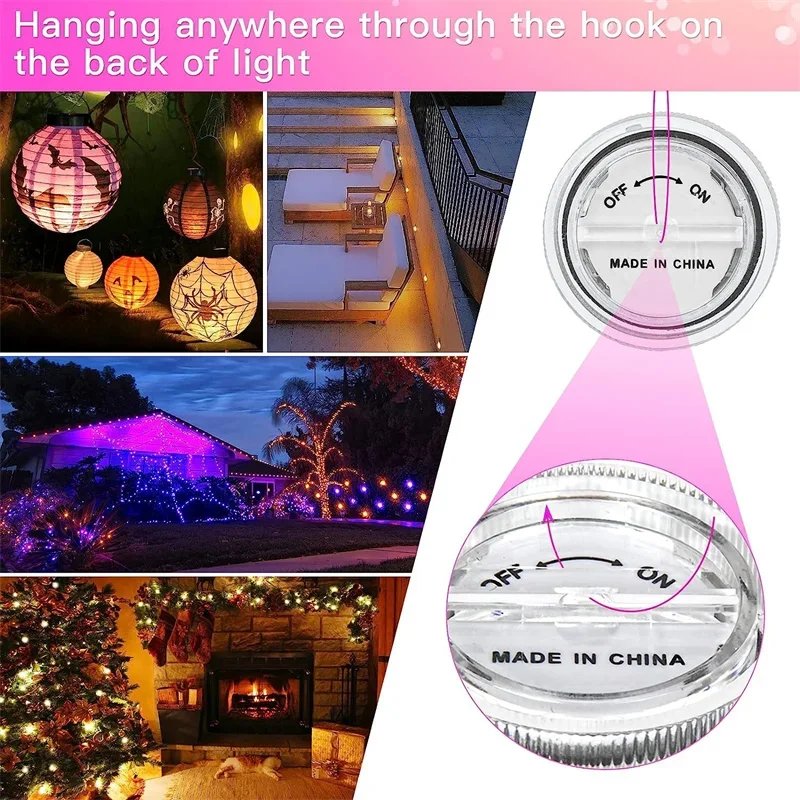 1Set Remote Control Car LED Interior Ambient Light - Colorful Adhesive Decoration for Auto Roof Foot Atmosphere Lamp 13 Colors