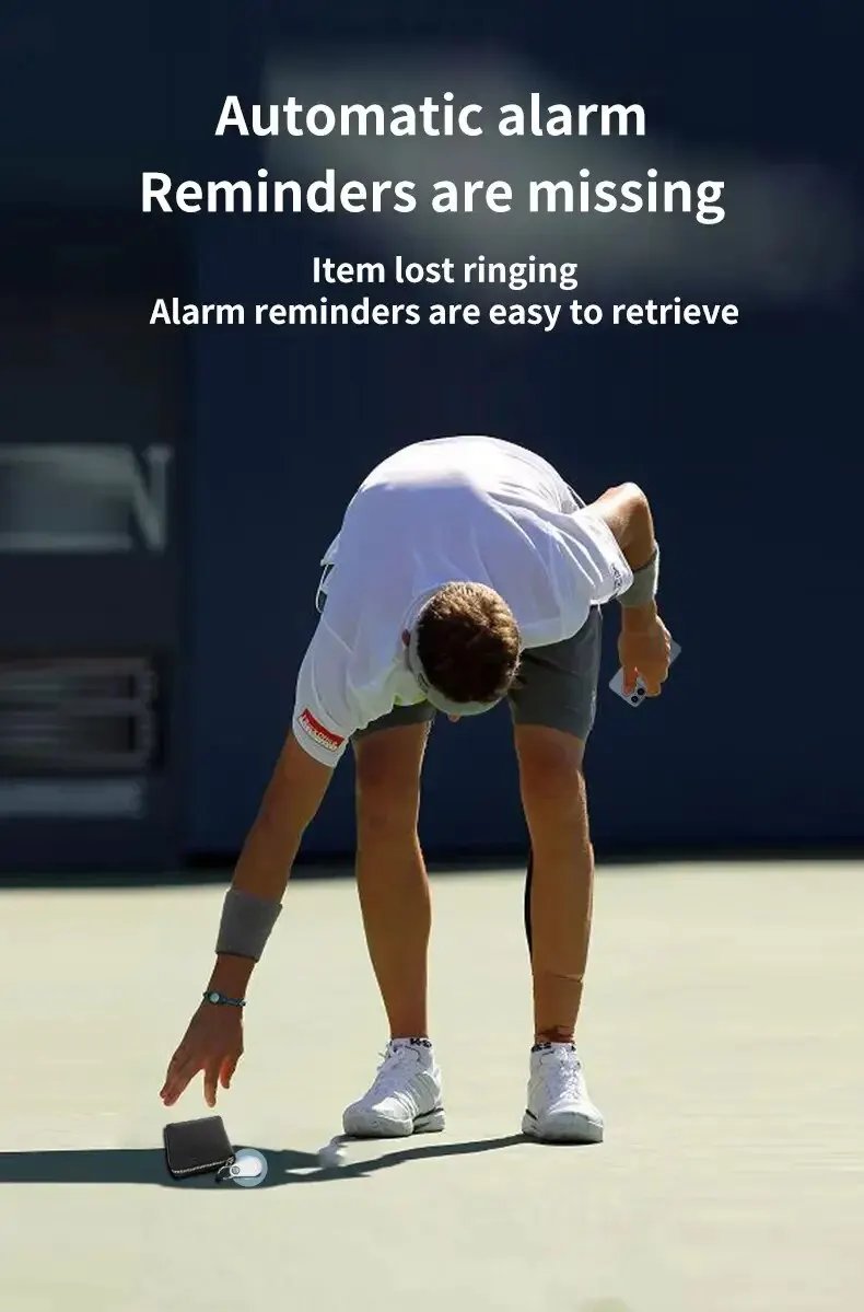 Mini GPS Tracker Bluetooth Outdoor Anti-lost Device Pet Wallet Tracking Two-Way Positioning LOS/Android Smart Locator Accessorie