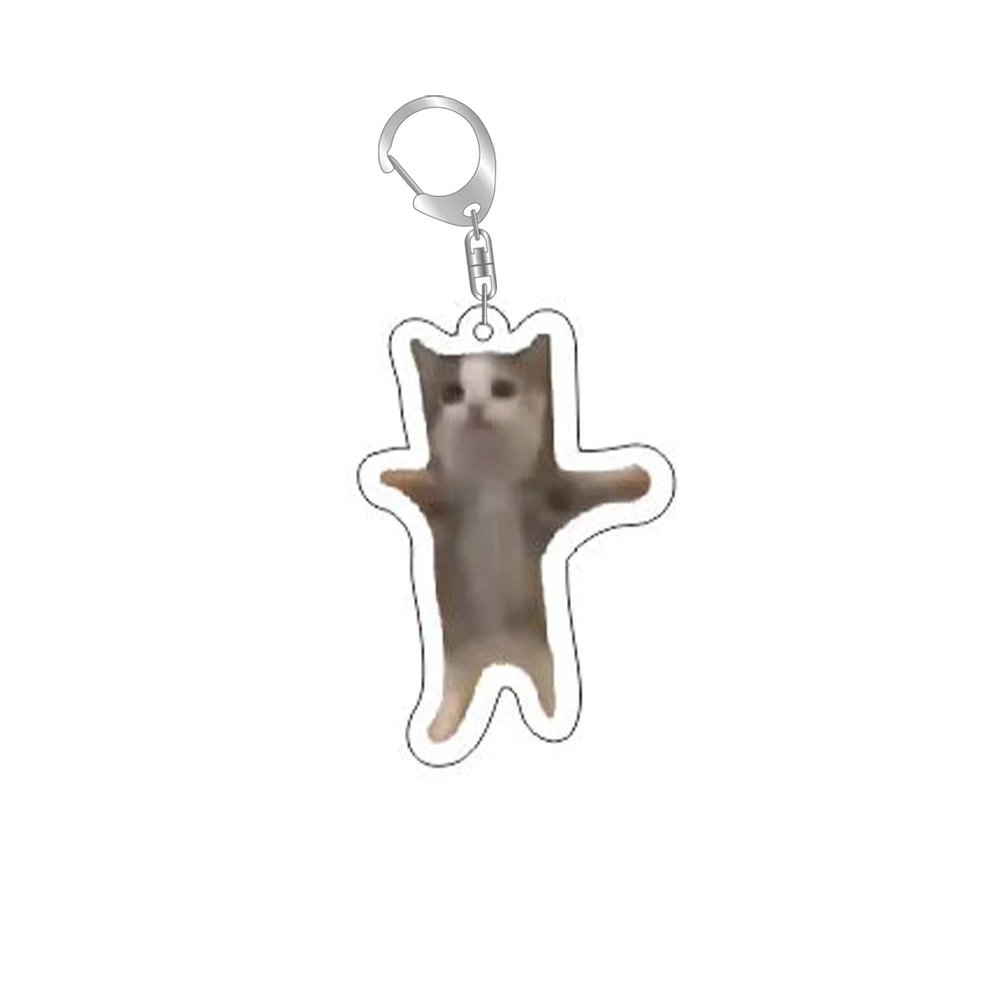 Funny Cat Memes Series Keychain Student Gift Bag Lanyard Women's Bag Pendant Keychain Cute Things Cheap Gift For Best Friends Funny Cat Memes Series Keychain Student Gift Bag Lanyard Women's Bag Pendant Keychain Cute Things Cheap Gift For Best Friends