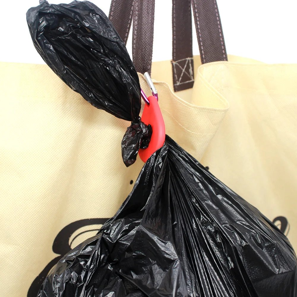 Dog Poop Bags Dispenser Dog Products Dog Poop Bag Holder Pet Garbage Bag Clip Hands-free Clip Dog Cleaning Supplies