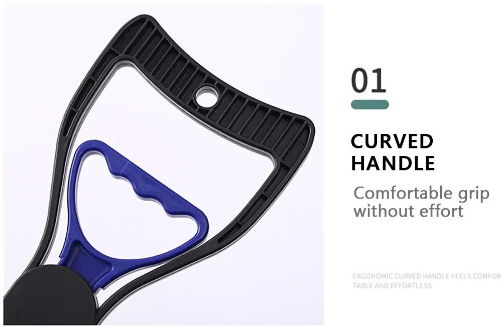 Dog Pooper Scooper Pet Long Handle Jaw Poop Scoop Picker Excrement Collector Clean Tools Outdoor Foldable Animal Feces Cleaner