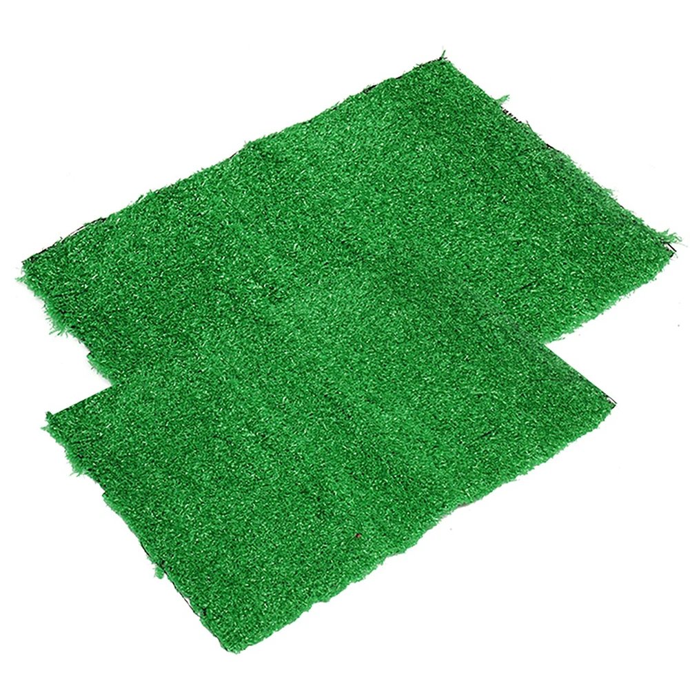 Pet Dog Puppy Cat Artificial Grass Toilet Mat Indoor Potty Trainer Grass Turf Pad Home Garden Pet Supplies Dog Accessories