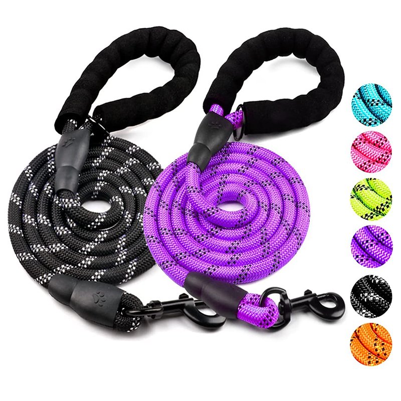 Strong Dog Leash Pet Leashes Reflective Leash For Big Small Medium Dog Leash Drag Pull Tow Golden Retriever Strong Dog Leash Pet Leashes Reflective Leash For Big Small Medium Dog Leash Drag Pull Tow Golden Retriever