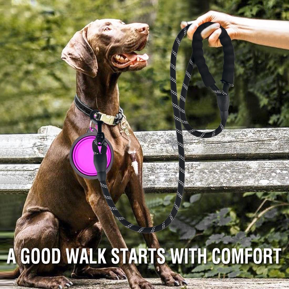 Strong Dog Leash Pet Leashes Reflective Leash For Big Small Medium Dog Leash Drag Pull Tow Golden Retriever Strong Dog Leash Pet Leashes Reflective Leash For Big Small Medium Dog Leash Drag Pull Tow Golden Retriever