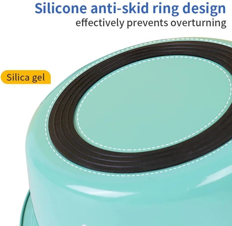 Non-slip Dog Bowls For Small Medium Large Dog Feeder Bowls And Drinkers Stainless Steel Pet Feeders Pets Dogs Accessories