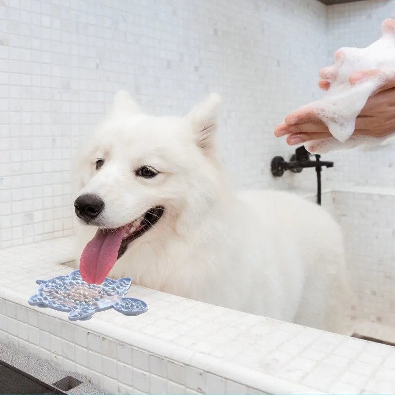 Suitable for pets weighing less than 3 kilograms Mat Cats Slow Food Bowls Suction Cup Feeding Food Silicone Lick，product small