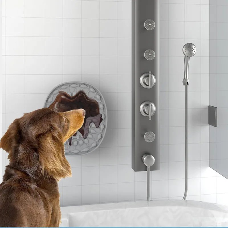 Suitable for pets weighing less than 3 kilograms Mat Cats Slow Food Bowls Suction Cup Feeding Food Silicone Lick，product small