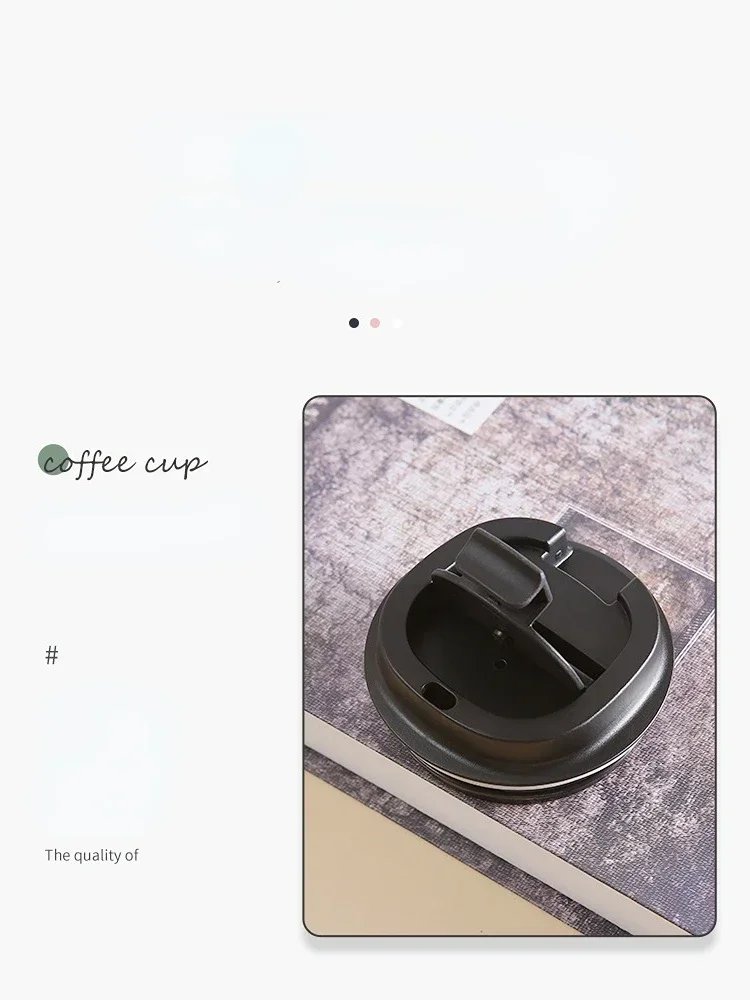 380/510ML Stainless Steel Thermal Mug Thermo for Coffee Water Bottle Leakproof Travel Drinkware Travel Thermal Mug