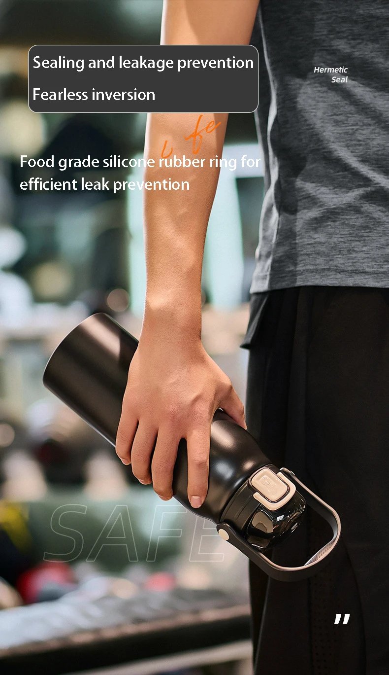 2L Tumbler Thermo Bottle Large Capacity With Straw Stainless Steel Thermal Water Bottle Cold and Hot Thermo Cup Vacuum Flask Gym