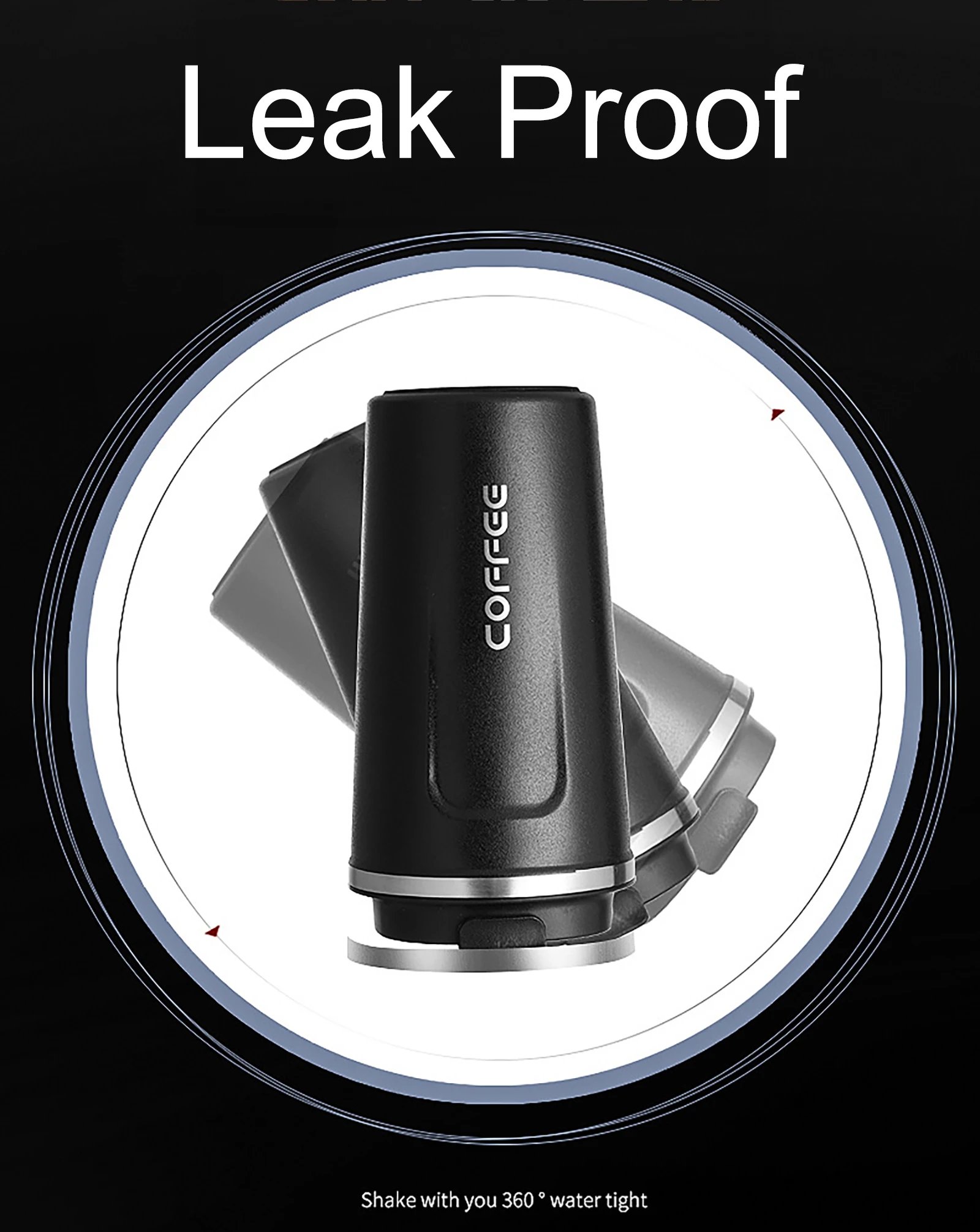 380/510ml Thermo Coffee Cup Mug  Keep Warm Hot Cold For Juice Tea Water Ice Beverage School Insulated Stainless Steel Leakproof