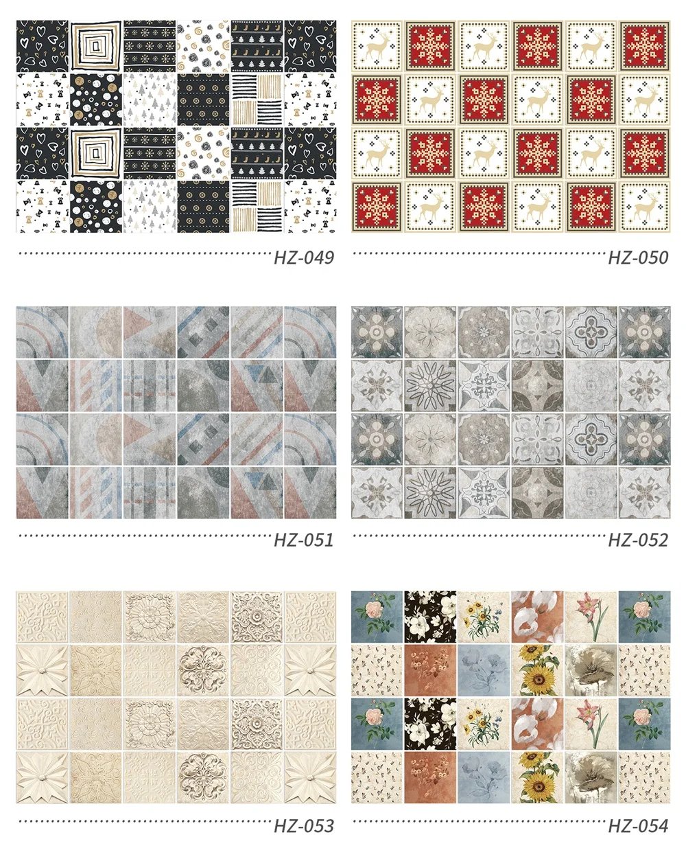 24pcs/set Light Color Tiles Sticker Wall Stickers Kitchen Bathroom Home Renovation Wallpaper Waterproof Self-adhesive Wall Decal