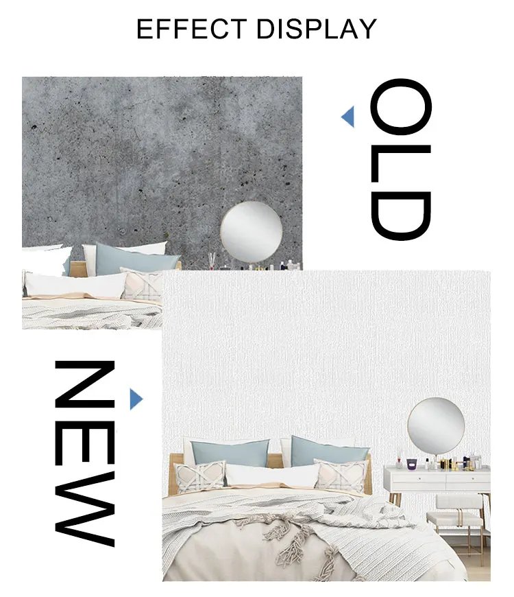 White Foam 3D Wall Sticker Thicken Waterproof Self-adhesive XPE Foam Wallpapers For Living Room Bedroom Home Decorative Stickers