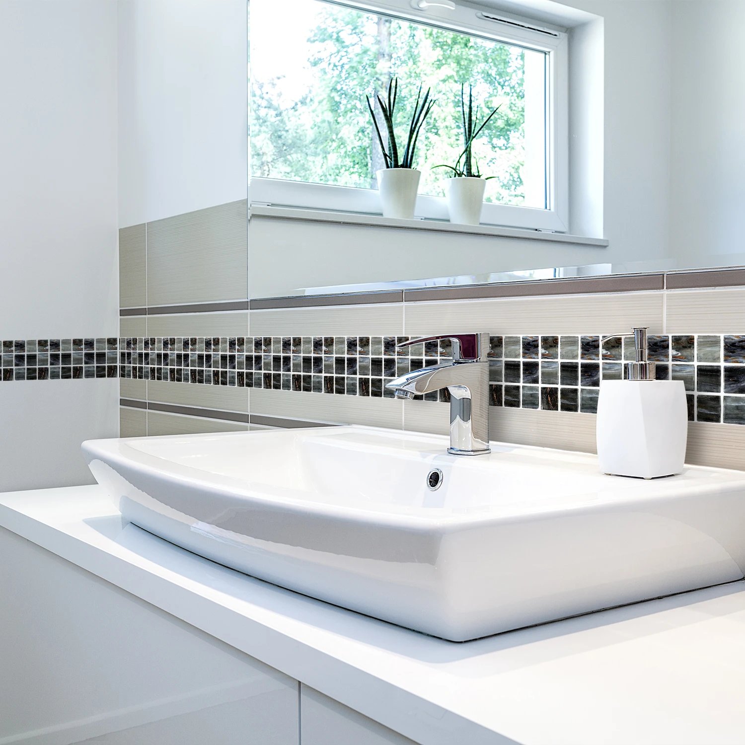 41 Styles Baseboard Stickers Waterproof Peel & Stick Waistline Wall Sticker Floor Border Sticker For Kitchen Bathroom 10x200cm