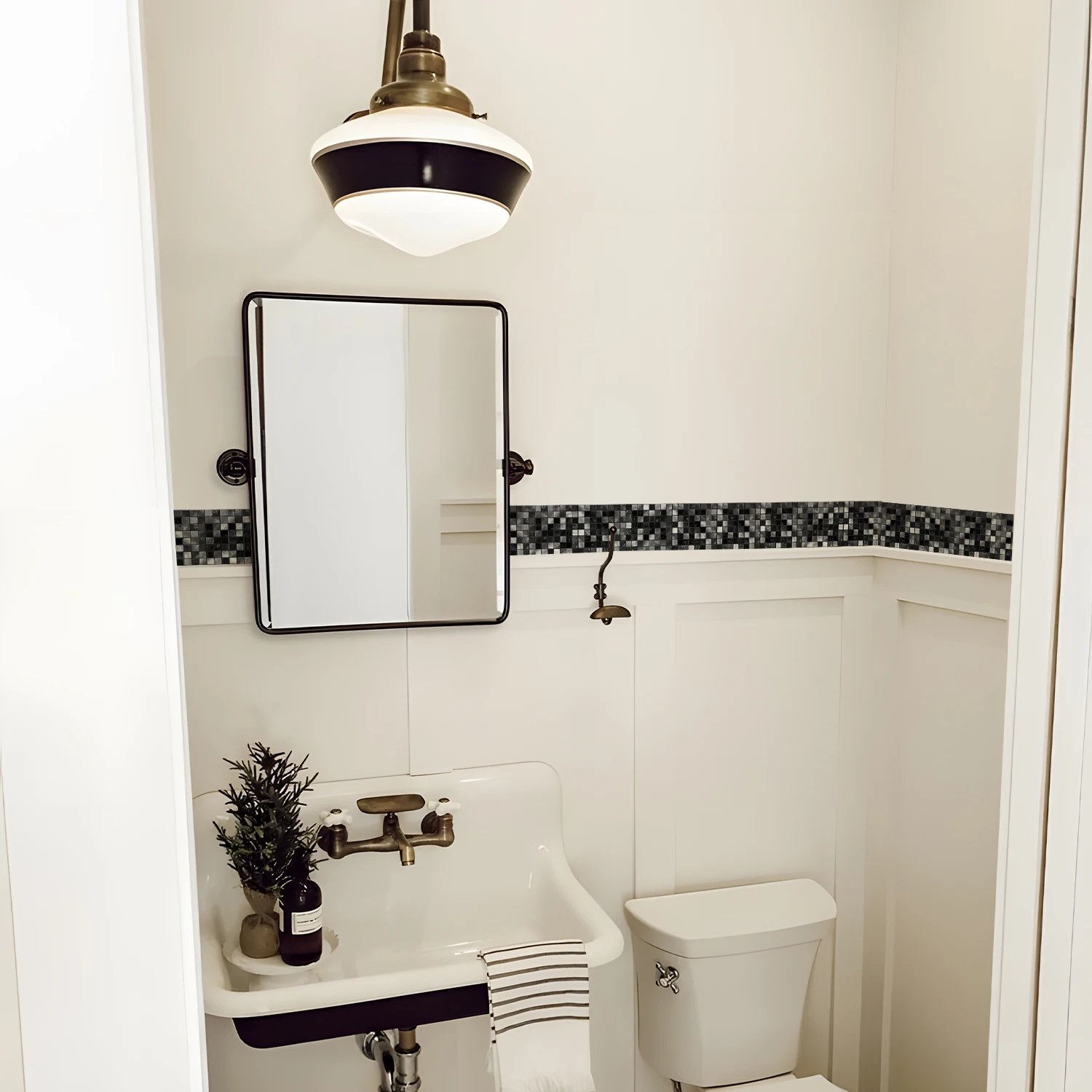 41 Styles Baseboard Stickers Waterproof Peel & Stick Waistline Wall Sticker Floor Border Sticker For Kitchen Bathroom 10x200cm