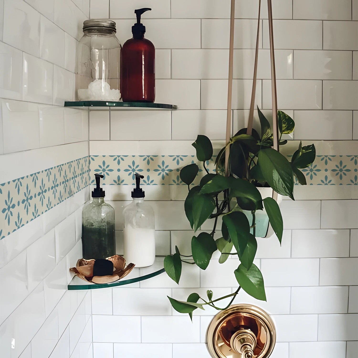 41 Styles Baseboard Stickers Waterproof Peel & Stick Waistline Wall Sticker Floor Border Sticker For Kitchen Bathroom 10x200cm