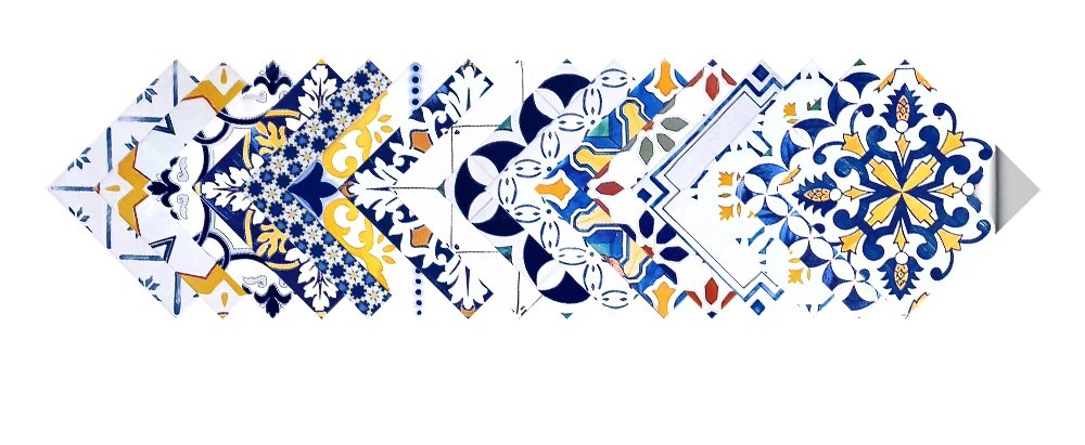 16pcs/Set Matte Waterpoof Tile Wall Sticker Home Decoration Peel & Stick Wallpaper Kitchen Bathroom Wardrobe Floor PVC Art Mural