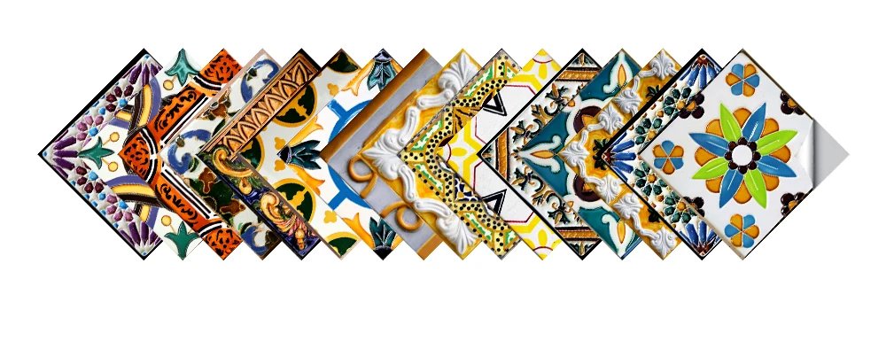 16pcs/Set Matte Waterpoof Tile Wall Sticker Home Decoration Peel & Stick Wallpaper Kitchen Bathroom Wardrobe Floor PVC Art Mural