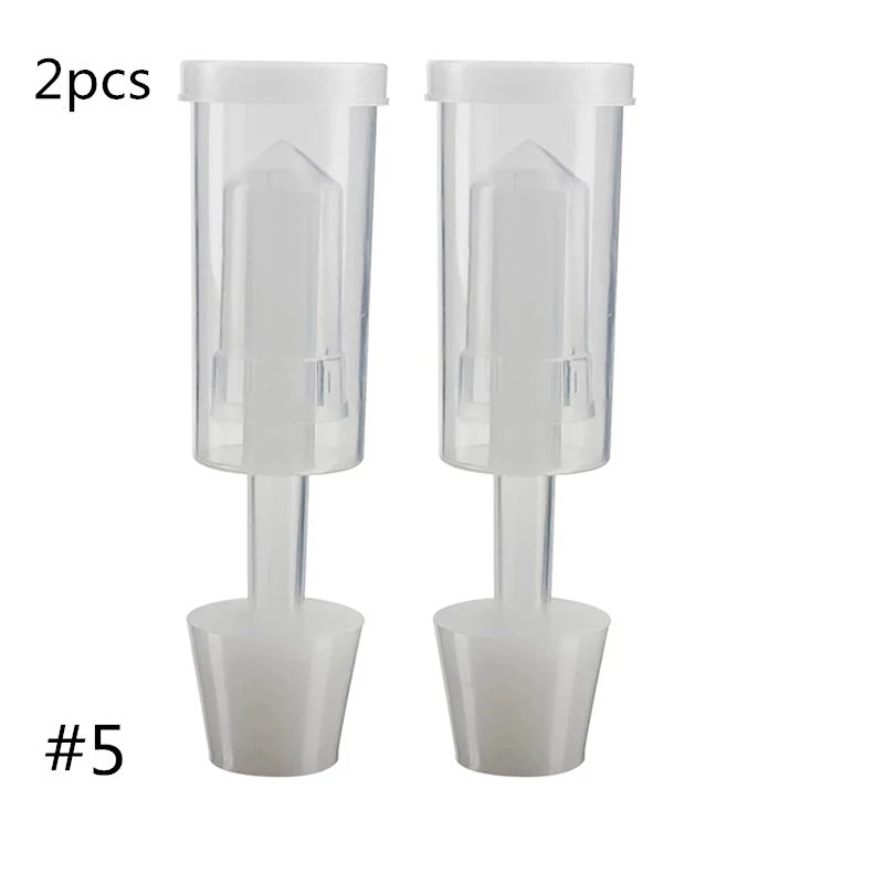 S-Shape Airlocks ,Homebrew Bubble Airlock Carboys Stopper Fermenter Seal Valve with Food Grade Grommets Wine Making Equipment