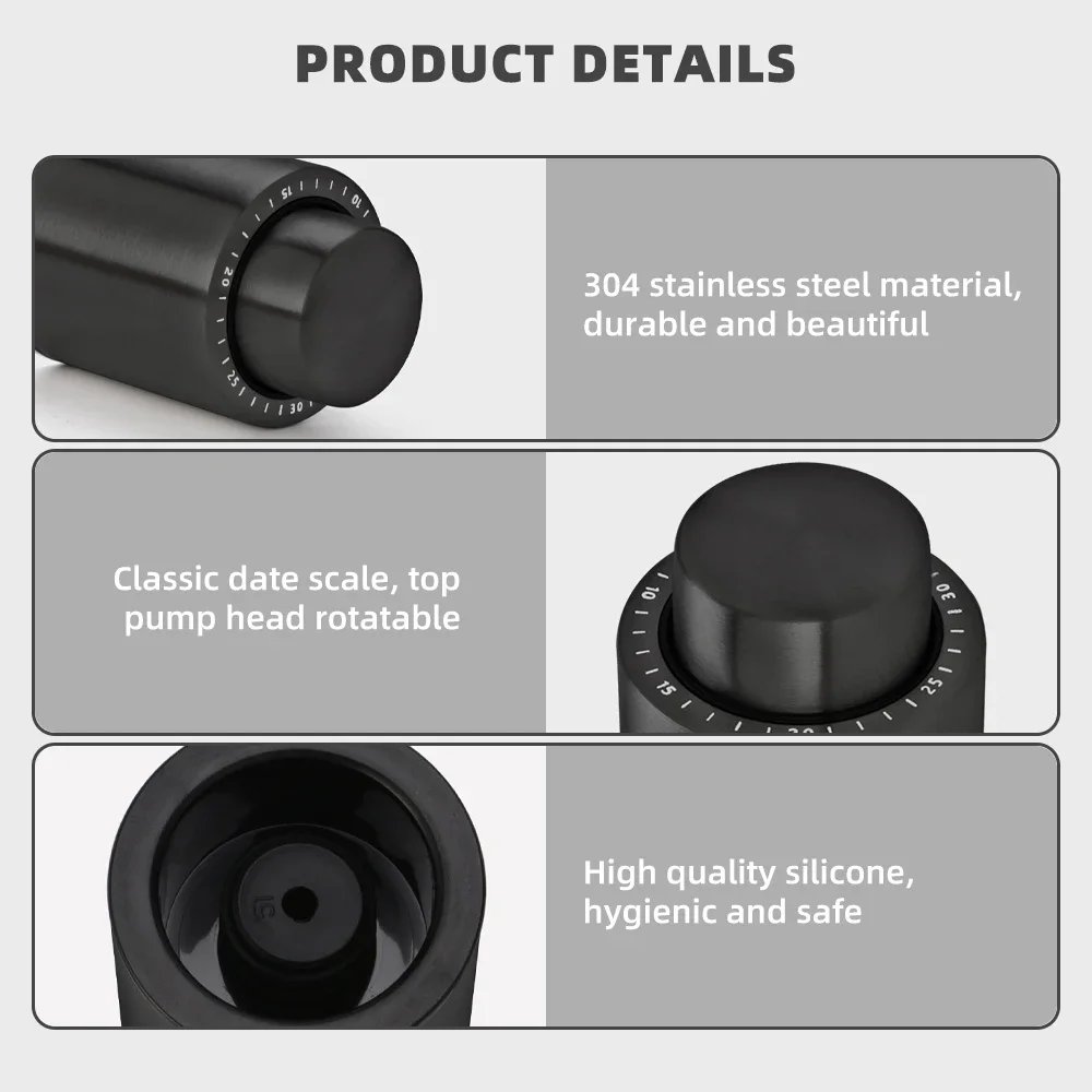 1/2pc Vacuum Wine Bottle Cap Stopper Sealed Storage Vacuum Memory Wine Stopper Push Style Barware Wine Cork Black Bar Tools