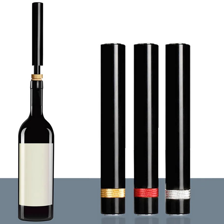 Newest Air Pressure Pump Wine Bottle Opener Portable Stainless Steel Pin Easy Cork Remover Corkscrew for Home Party Wine Lovers
