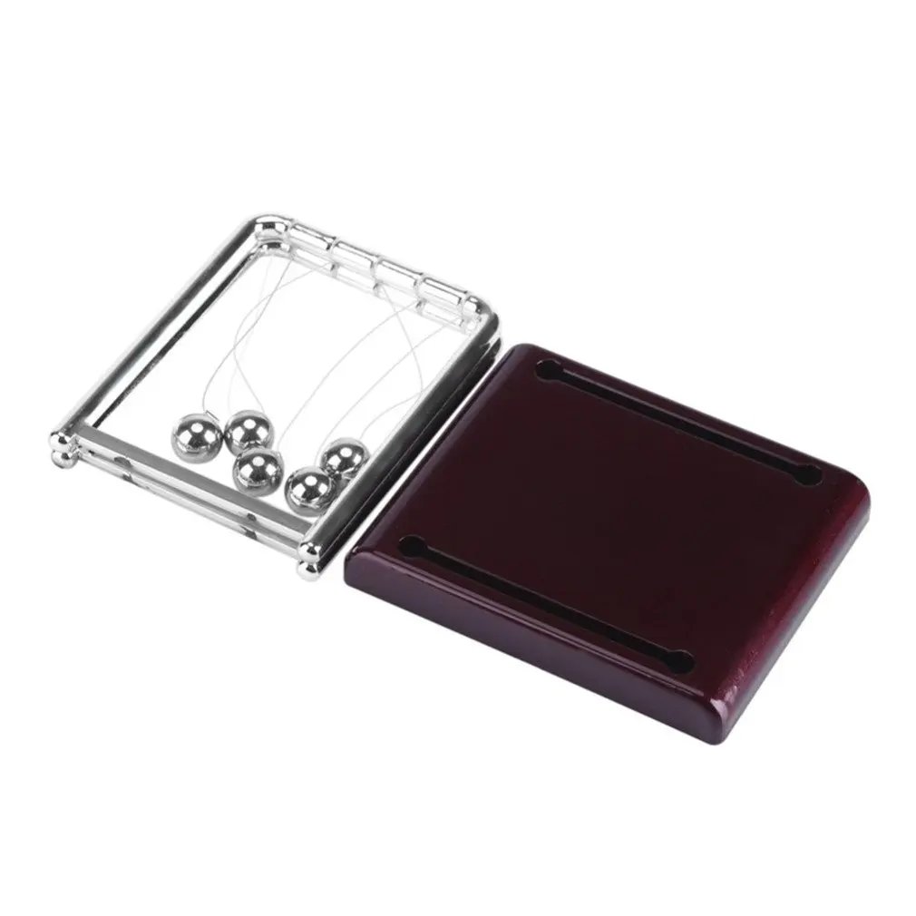 2024 Newton Cradle Balance Steel Balls School Teaching Supplies Physics Science Pendulum Desk Toy Gifts Home Decoration