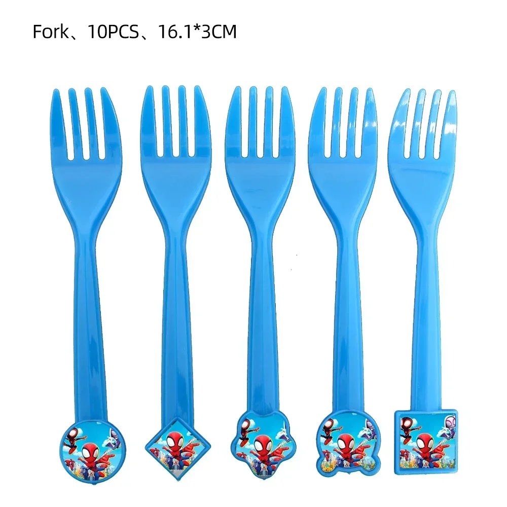 Marvel Birthday Party Tableware Paper Plate Decorations Disposable Tableware Set Supplies Spider-Man and His Best Friends