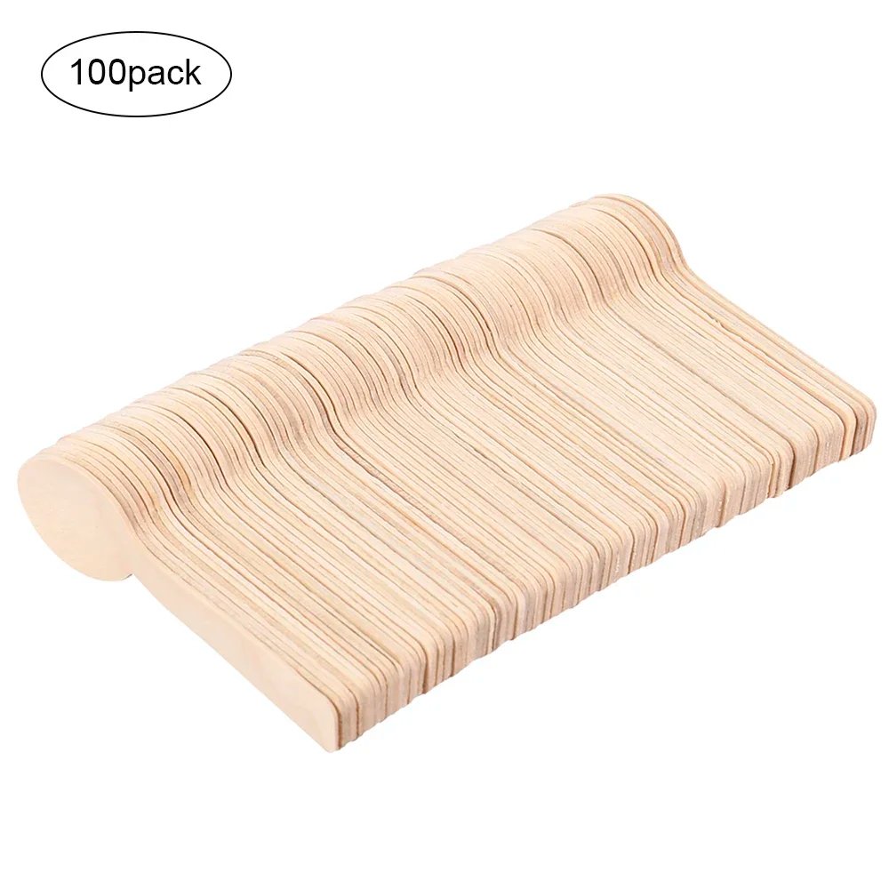 100/500 Pcs Mini Ice Cream Spoon Wooden Disposable Wood Dessert Scoop Western Wedding Party Tableware Kitchen Accessories Tool 100/500 Pcs Mini Ice Cream Spoon Wooden Disposable Wood Dessert Scoop Western Wedding Party Tableware Kitchen Accessories Tool
