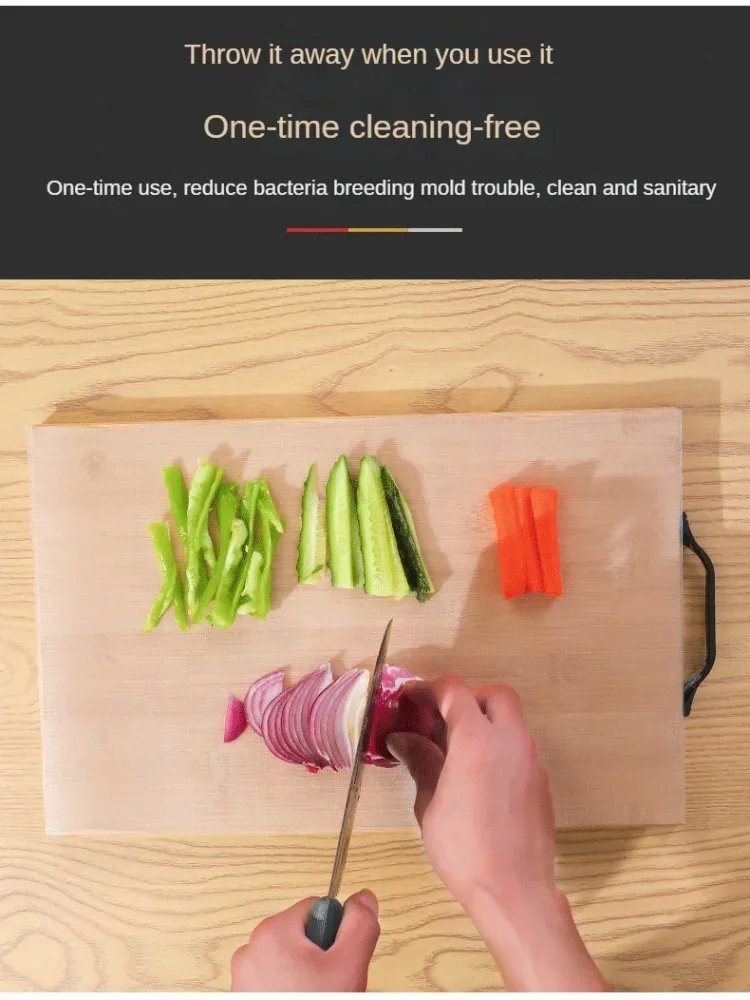 Mat Board Plastic Cutting Board Durable Complementary Disposable Cutting Board Large Food Safety Cutting Board Paper Kitchen