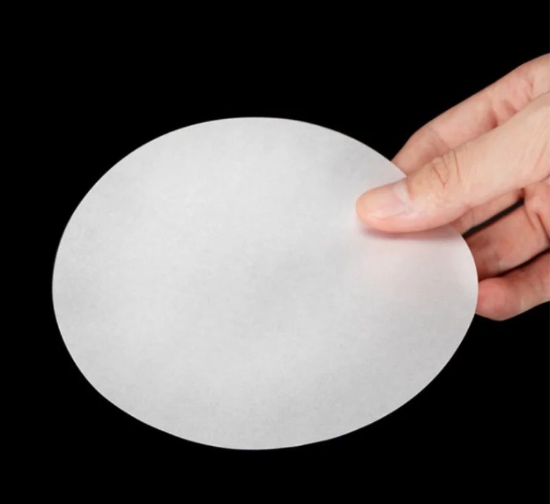 100pcs Disposable Leak Proof Paper Coffee Cup Cover Lid Films Anti Overflow Milk Tea Takeaway Beverage Cup Anti Leakage Paper