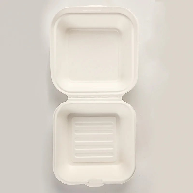 20/10pcs Disposable Bento Food Containers Baking Dessert Bento Cake Box packaging Burger Snack Boxes Microwavable Home Lunchbox