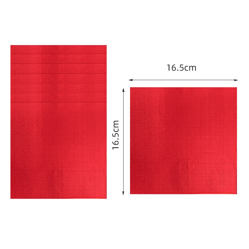 Solid Red Theme Birthday Super Girls Decorations Party Disposable Tableware Paper Napkins Cups Plates Tablecloths Straw