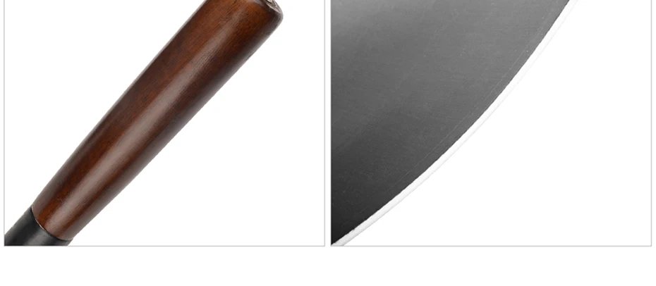 Traditional iron wok,Non-coating Woks Hand forged  For Kitchen PanWooden Handle Wok Kitchen Gas Pot Cookware