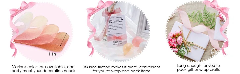 10 Yards/lot Sheer Chiffon Ribbon Organza Satin Ribbons for Gift Wrapping Decoration Wedding Bouquets Party Wreath Lace Fabric 10 Yards/lot Sheer Chiffon Ribbon Organza Satin Ribbons for Gift Wrapping Decoration Wedding Bouquets Party Wreath Lace Fabric