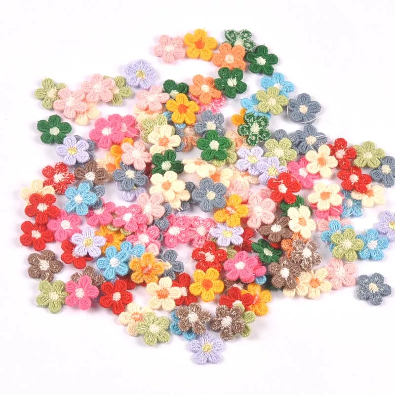 50Pcs/lot multicolor Lace Flower Appliques for DIY Hat Clothes Sewing Supplies Headwear Decor Stick-on Patches 15mm cp3374 50Pcs/lot multicolor Lace Flower Appliques for DIY Hat Clothes Sewing Supplies Headwear Decor Stick-on Patches 15mm cp3374