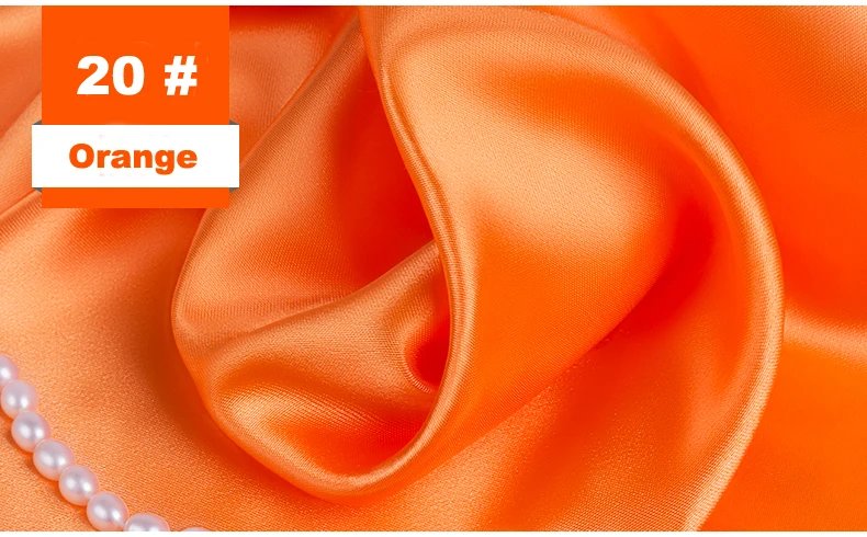 34 Color Soft Satin Fabric Wedding Party Decoration Box Lining DIY Clothing Sewing Background Accessories