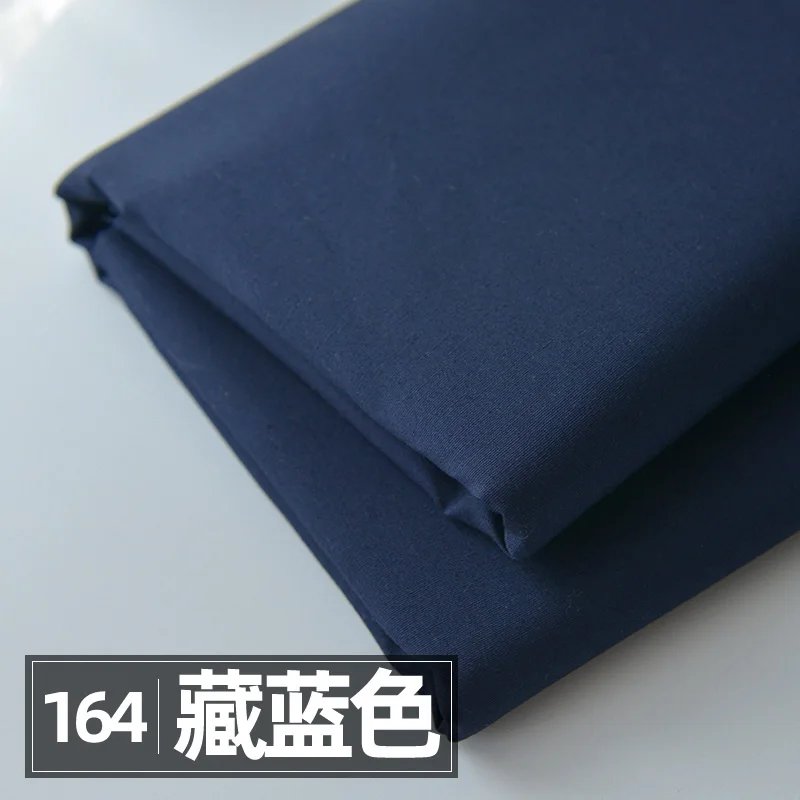 145x50cm Solid Color Poplin Cotton Fabric DIY Children's Wear Cloth Make Bedding Quilt Fabric for Girl Dress 145x50cm Solid Color Poplin Cotton Fabric DIY Children's Wear Cloth Make Bedding Quilt Fabric for Girl Dress