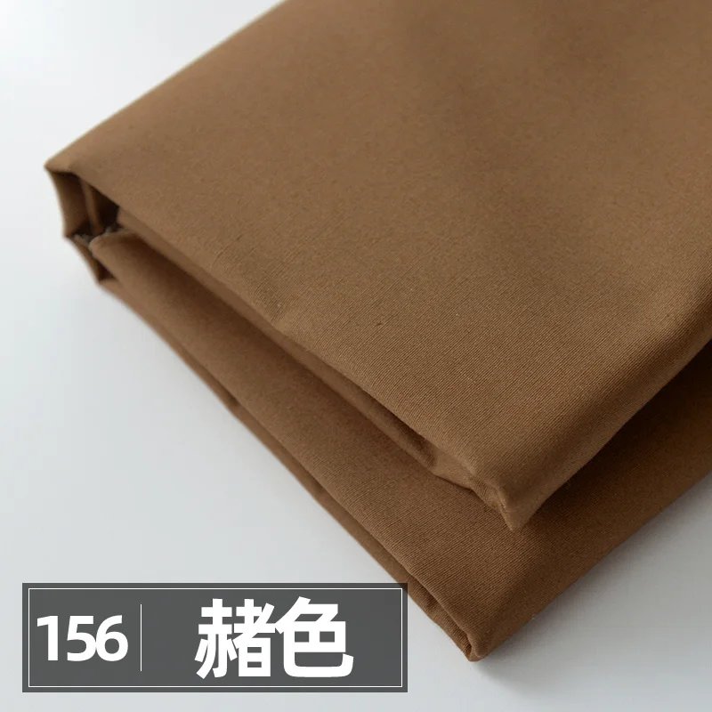 145x50cm Solid Color Poplin Cotton Fabric DIY Children's Wear Cloth Make Bedding Quilt Fabric for Girl Dress 145x50cm Solid Color Poplin Cotton Fabric DIY Children's Wear Cloth Make Bedding Quilt Fabric for Girl Dress
