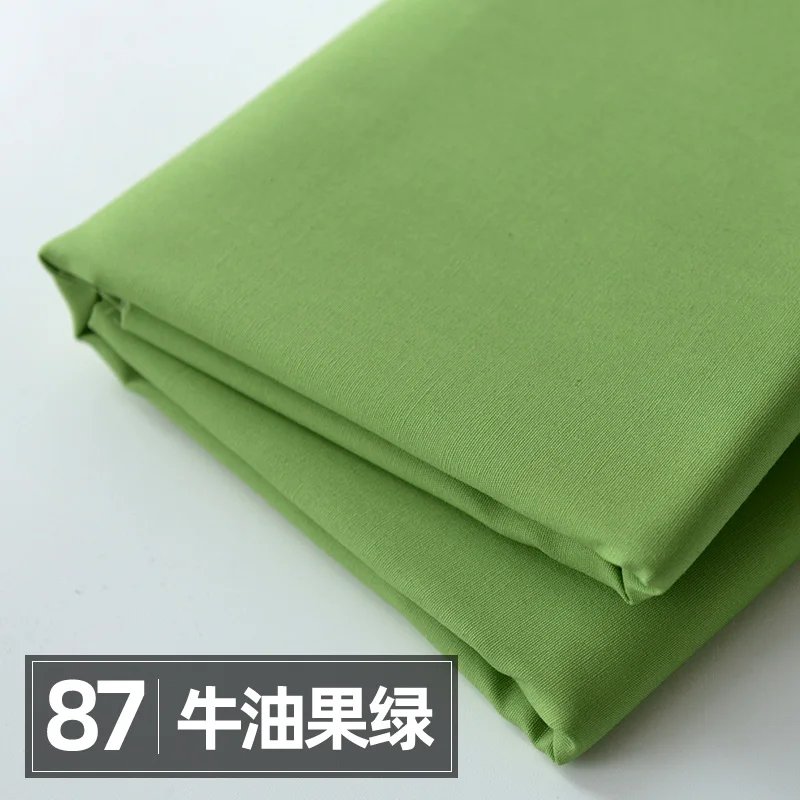 145x50cm Solid Color Poplin Cotton Fabric DIY Children's Wear Cloth Make Bedding Quilt Fabric for Girl Dress 145x50cm Solid Color Poplin Cotton Fabric DIY Children's Wear Cloth Make Bedding Quilt Fabric for Girl Dress