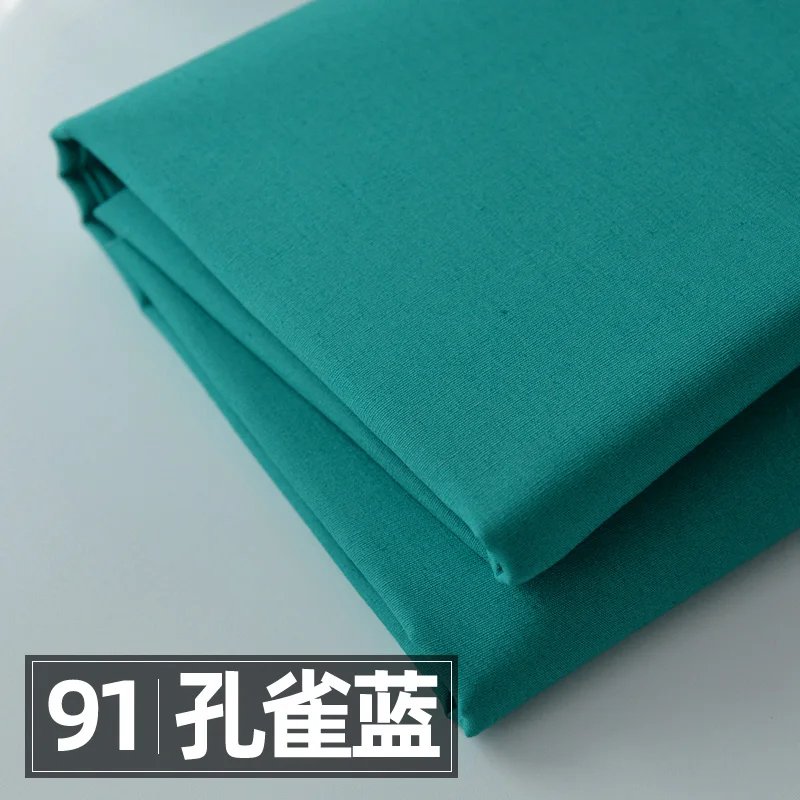 145x50cm Solid Color Poplin Cotton Fabric DIY Children's Wear Cloth Make Bedding Quilt Fabric for Girl Dress 145x50cm Solid Color Poplin Cotton Fabric DIY Children's Wear Cloth Make Bedding Quilt Fabric for Girl Dress