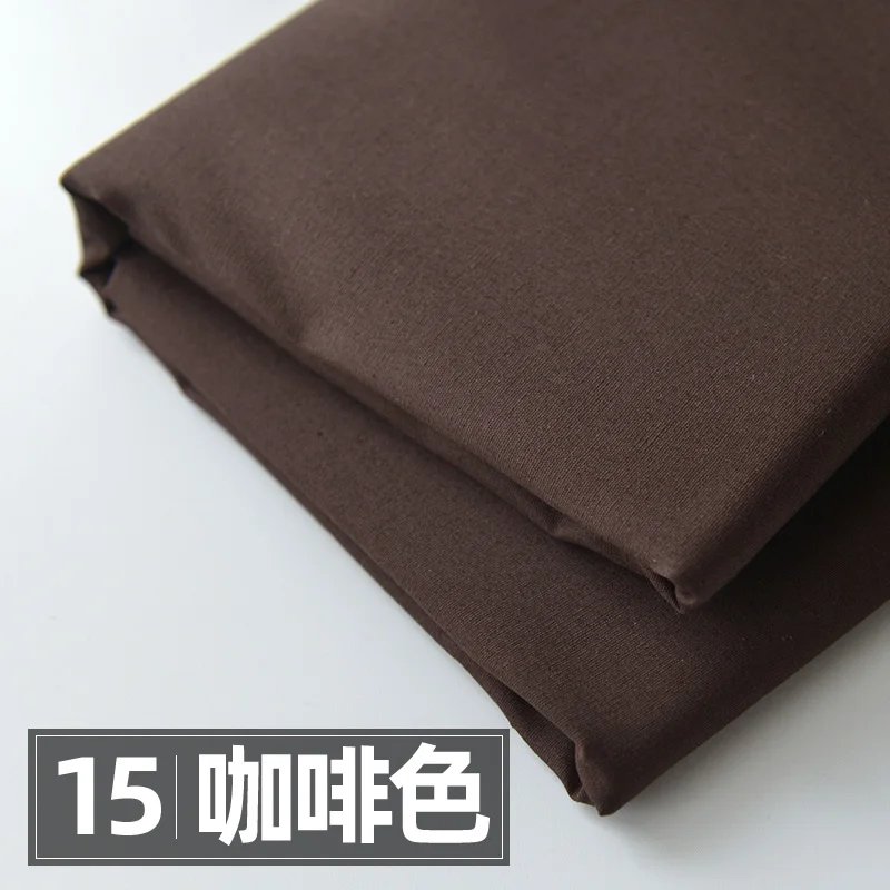 145x50cm Solid Color Poplin Cotton Fabric DIY Children's Wear Cloth Make Bedding Quilt Fabric for Girl Dress 145x50cm Solid Color Poplin Cotton Fabric DIY Children's Wear Cloth Make Bedding Quilt Fabric for Girl Dress