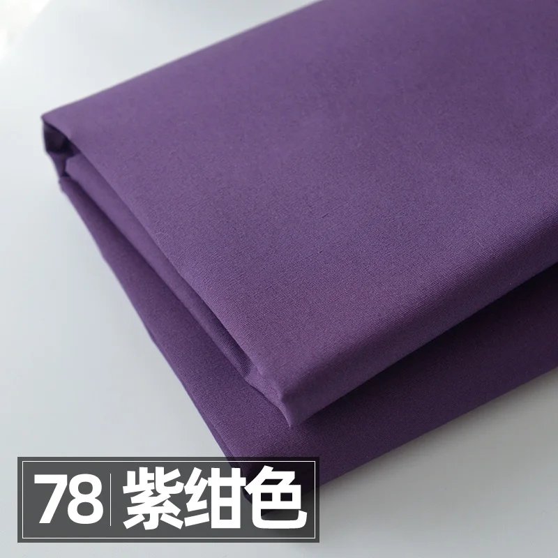 145x50cm Solid Color Poplin Cotton Fabric DIY Children's Wear Cloth Make Bedding Quilt Fabric for Girl Dress 145x50cm Solid Color Poplin Cotton Fabric DIY Children's Wear Cloth Make Bedding Quilt Fabric for Girl Dress