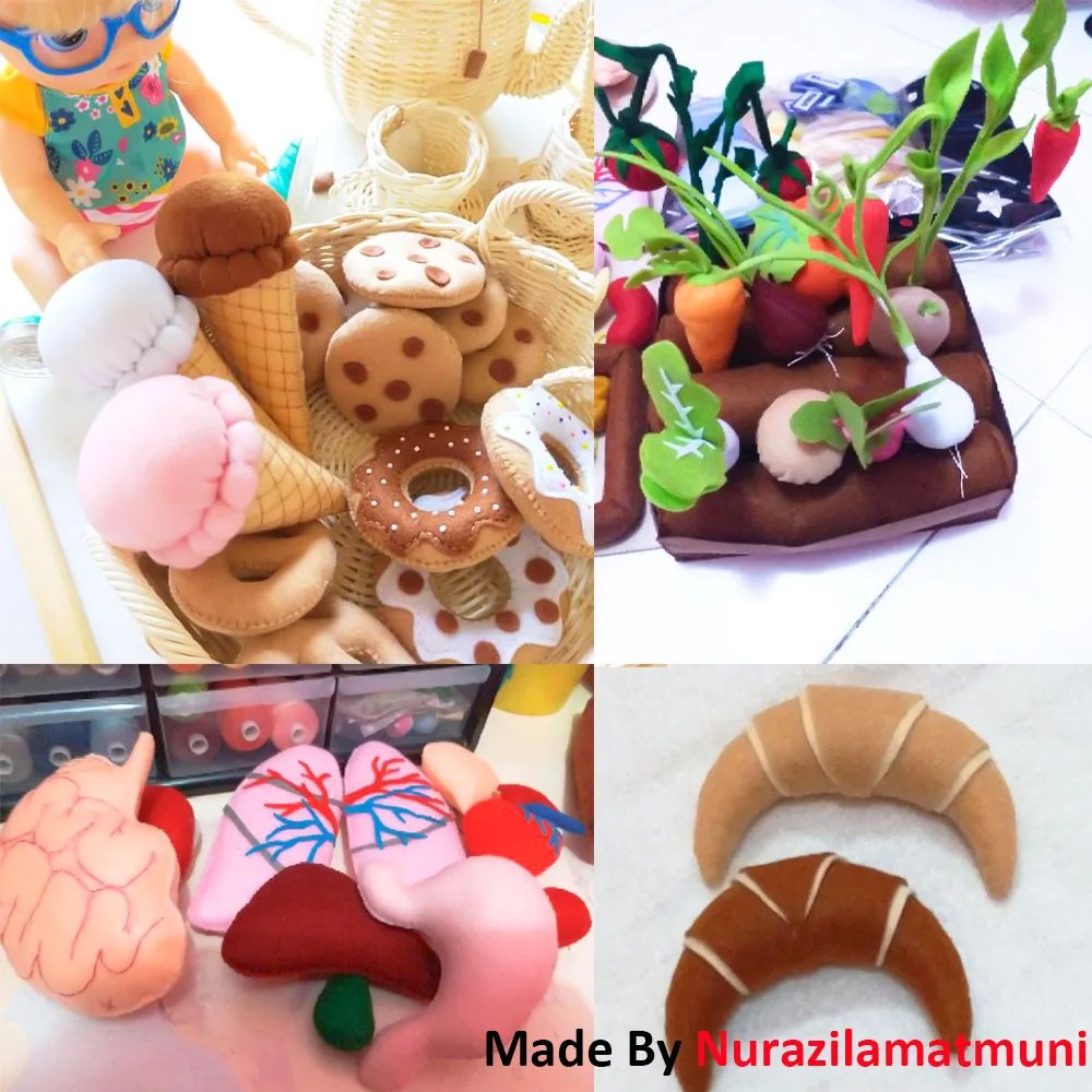 Soft Felt Fabric Non-woven Felt Fabric Sheet Patchwork DIY Sewing Dolls Crafts Accessories Material 1.4mm Thick