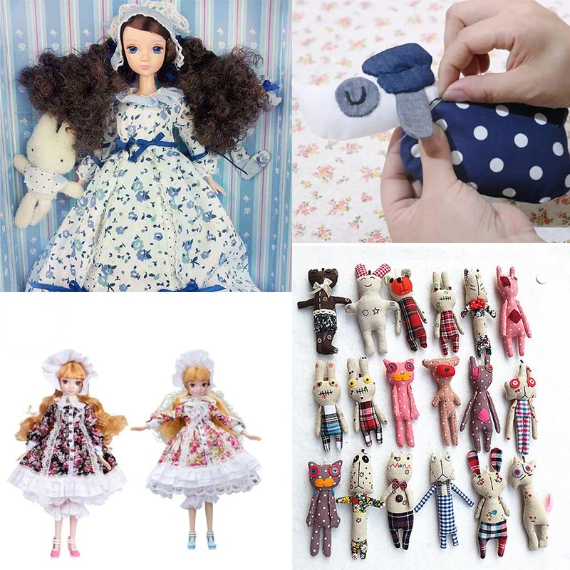 7-50pcs Assorted Floral Printed Cotton Cloth Sewing Quilting Fabric for Patchwork Needlework DIY Handmade Material Square