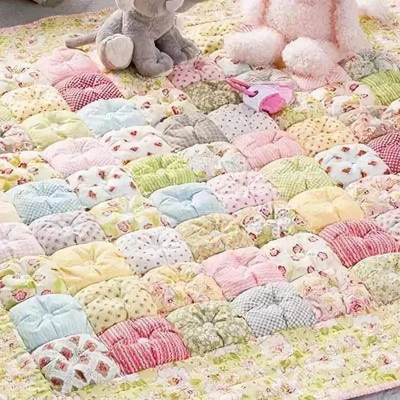 7-50pcs Assorted Floral Printed Cotton Cloth Sewing Quilting Fabric for Patchwork Needlework DIY Handmade Material Square