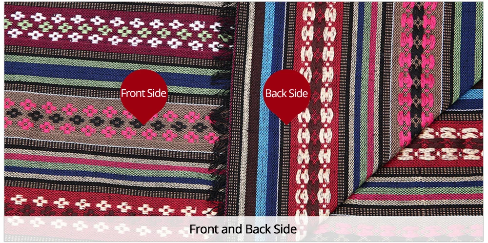 Teramila Ethnic Style Cotton Linen Fabric Hotel Bar Tablecloth Pillow Sofa Cover Textile Patchwork Curtain Decorative Materials Teramila Ethnic Style Cotton Linen Fabric Hotel Bar Tablecloth Pillow Sofa Cover Textile Patchwork Curtain Decorative Materials