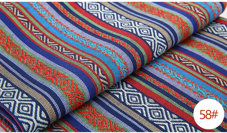 Teramila Ethnic Style Cotton Linen Fabric Hotel Bar Tablecloth Pillow Sofa Cover Textile Patchwork Curtain Decorative Materials Teramila Ethnic Style Cotton Linen Fabric Hotel Bar Tablecloth Pillow Sofa Cover Textile Patchwork Curtain Decorative Materials