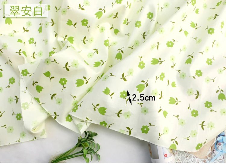 160x50cm fresh Floral twill Cotton sewing Cloth, making Baby Clothes DIY Newborn Pajamas Quilt Cover Bed Sheet Fabric 160x50cm fresh Floral twill Cotton sewing Cloth, making Baby Clothes DIY Newborn Pajamas Quilt Cover Bed Sheet Fabric