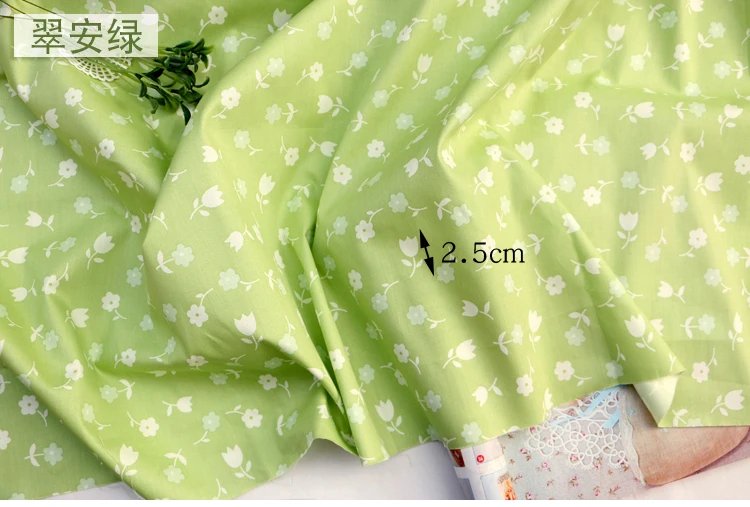 160x50cm fresh Floral twill Cotton sewing Cloth, making Baby Clothes DIY Newborn Pajamas Quilt Cover Bed Sheet Fabric 160x50cm fresh Floral twill Cotton sewing Cloth, making Baby Clothes DIY Newborn Pajamas Quilt Cover Bed Sheet Fabric